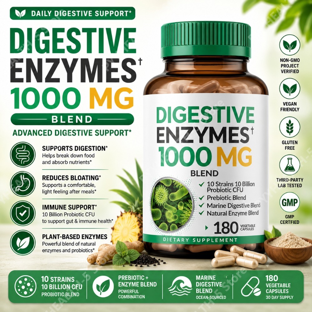 Digestive Enzyme Supplement 18 - Digestive Enzyme Blend ulasan dan harga