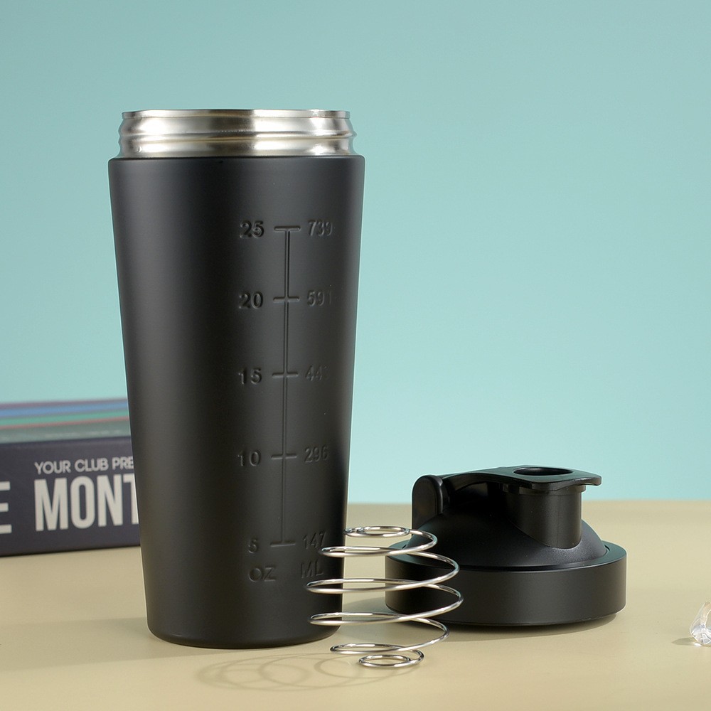 Stainless Steel Protein Shaker - Nutrition Sports Fitness ulasan dan harga