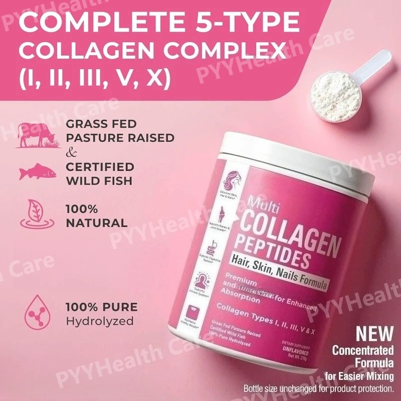 Multi Collagen Peptides with D - Digestive Enzyme Blend ulasan dan harga