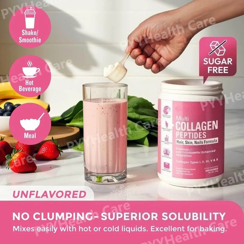 Multi Collagen Peptides with D - Digestive Enzyme Blend ulasan dan harga