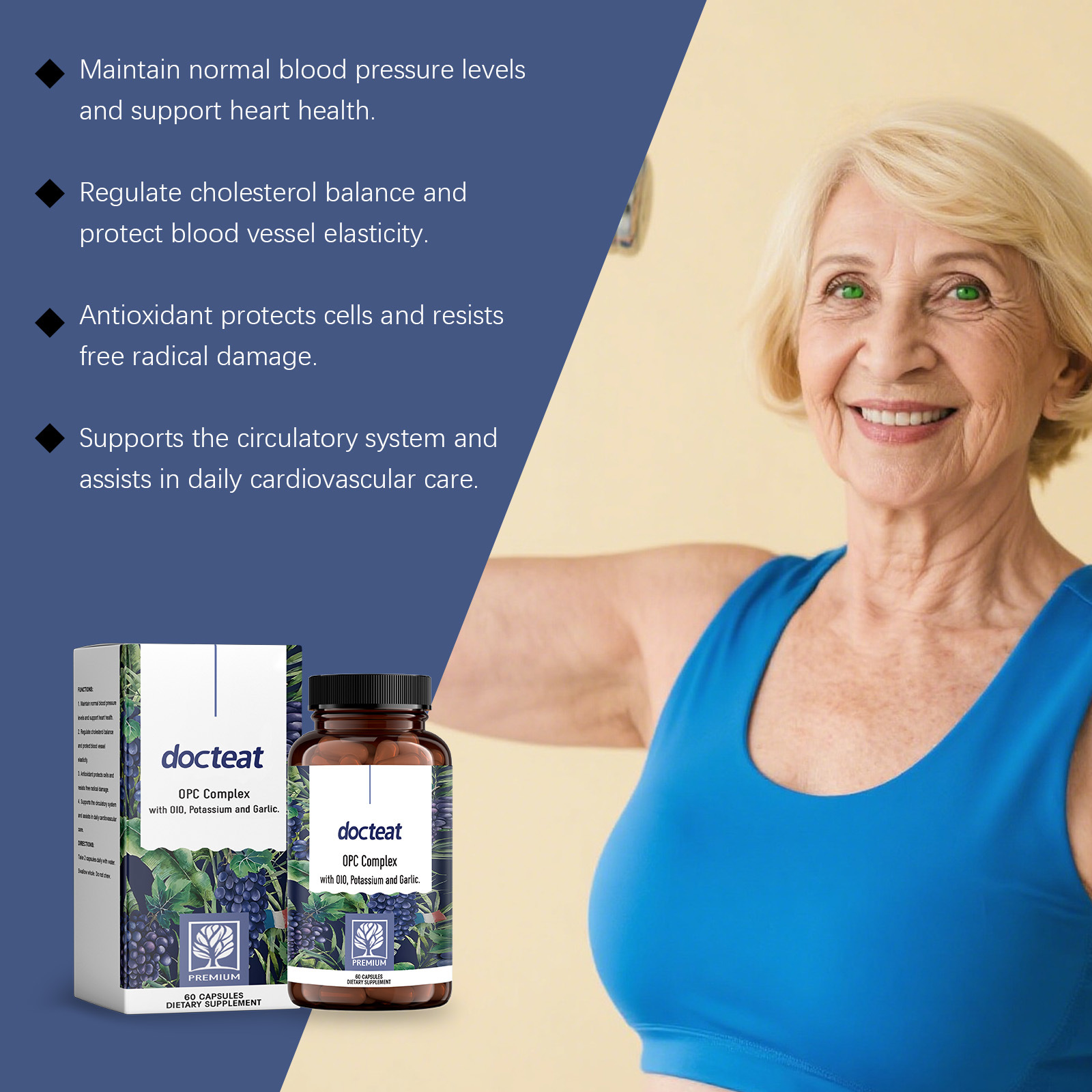 DOCTEAT Cardiovascular Health  - Nutrition In Fitness ulasan dan harga