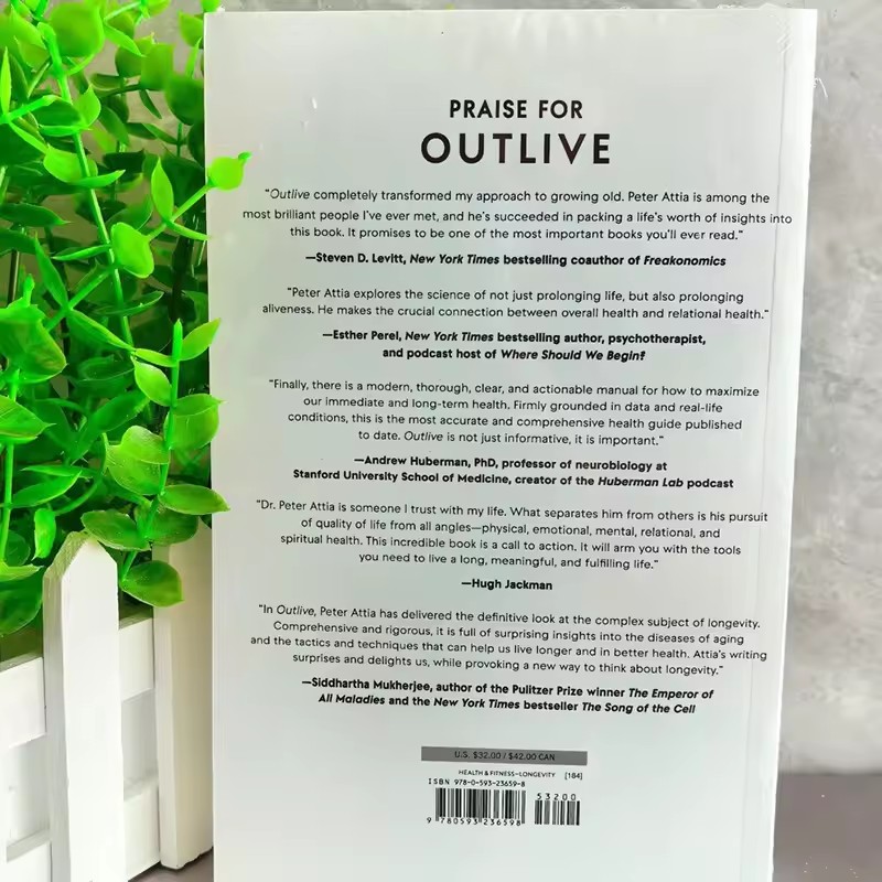 Outlive By Peter Attia Science - Nutrition And Exercise ulasan dan harga
