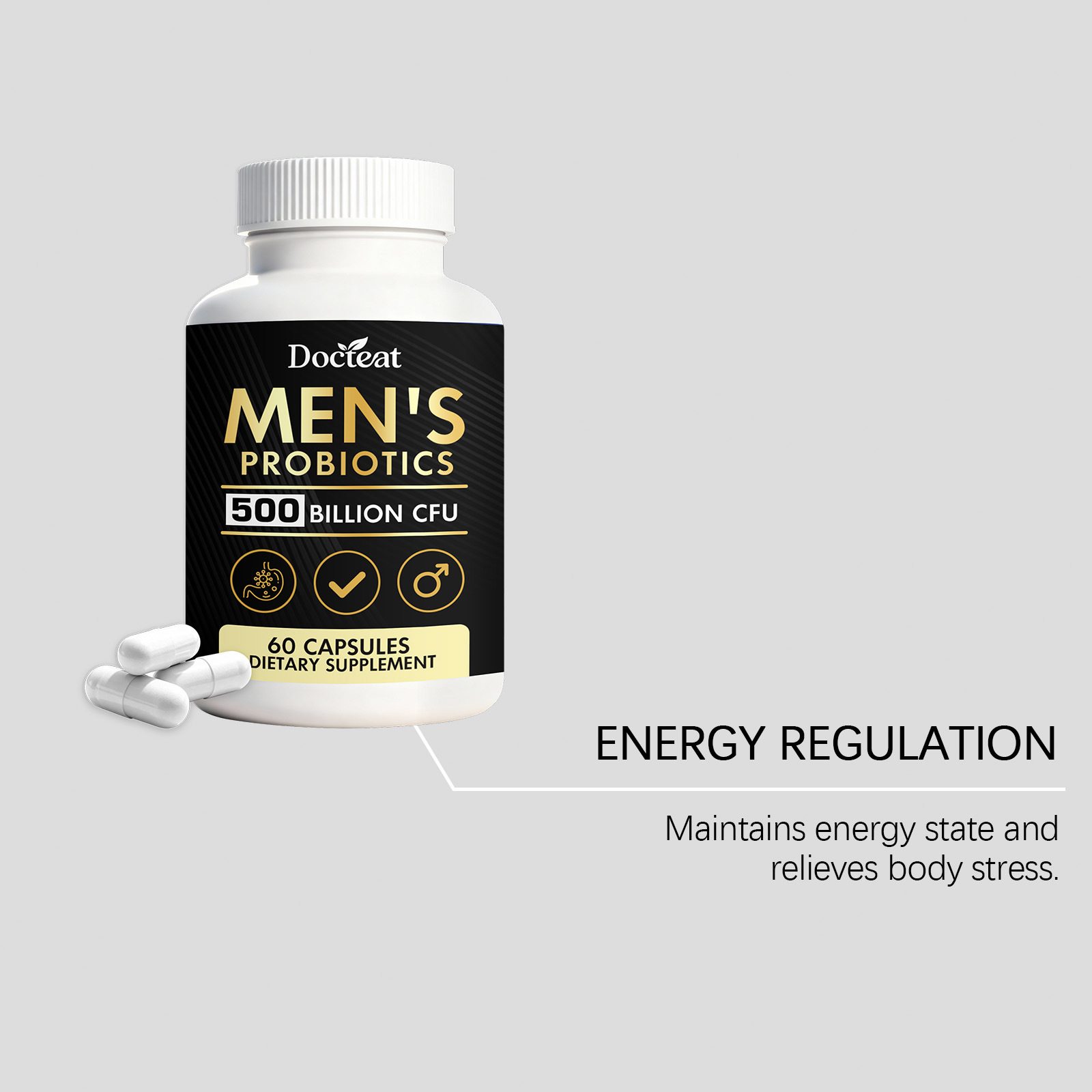 GOOGEER Men's Health Capsules  - Nutrition Fitness Supplements ulasan dan harga
