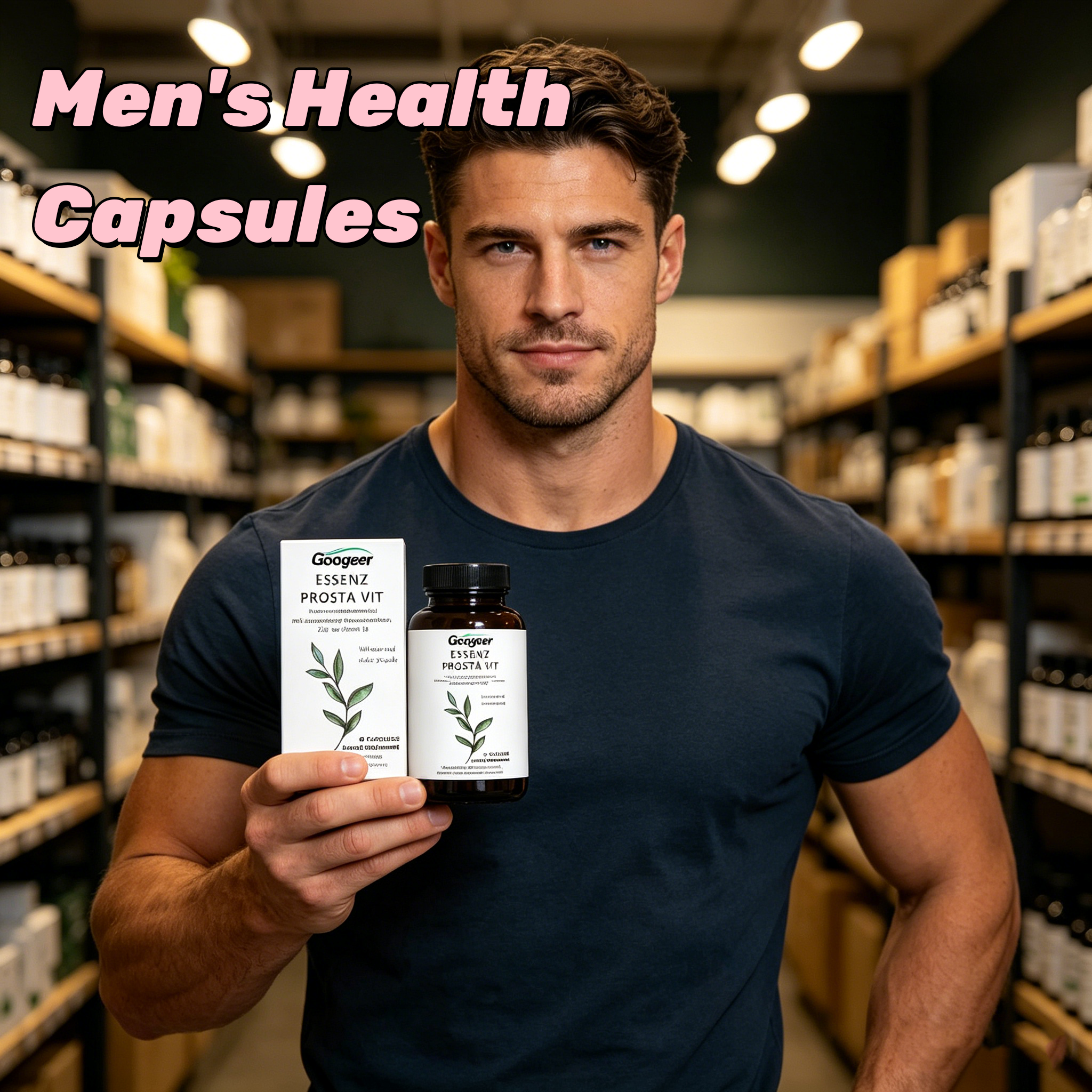 GOOGEER Men's Health Capsules  - Nutrition Fitness Supplements ulasan dan harga