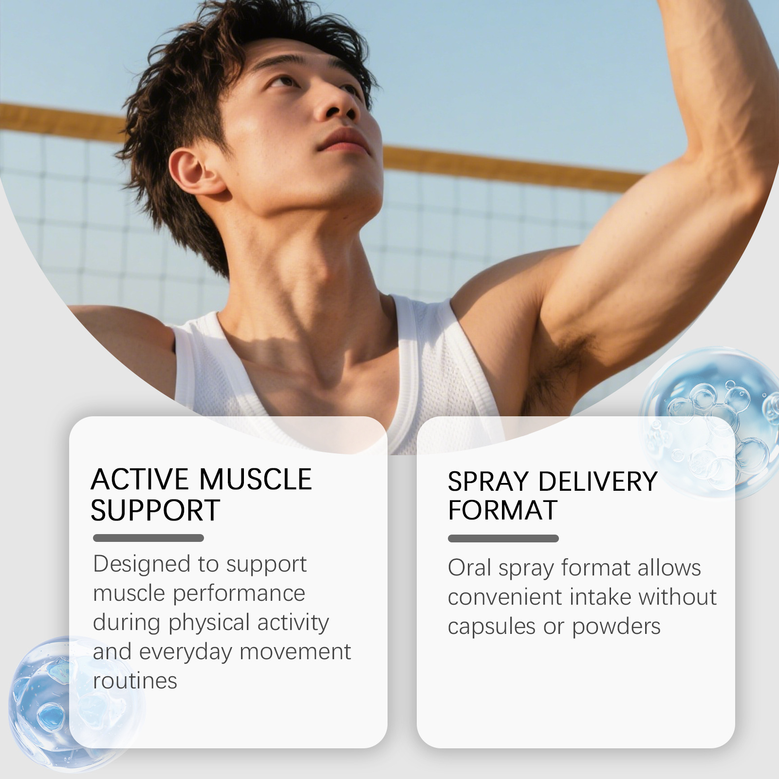 Muscle Growth Spray Enhance Ph - Nutrition And Exercise ulasan dan harga