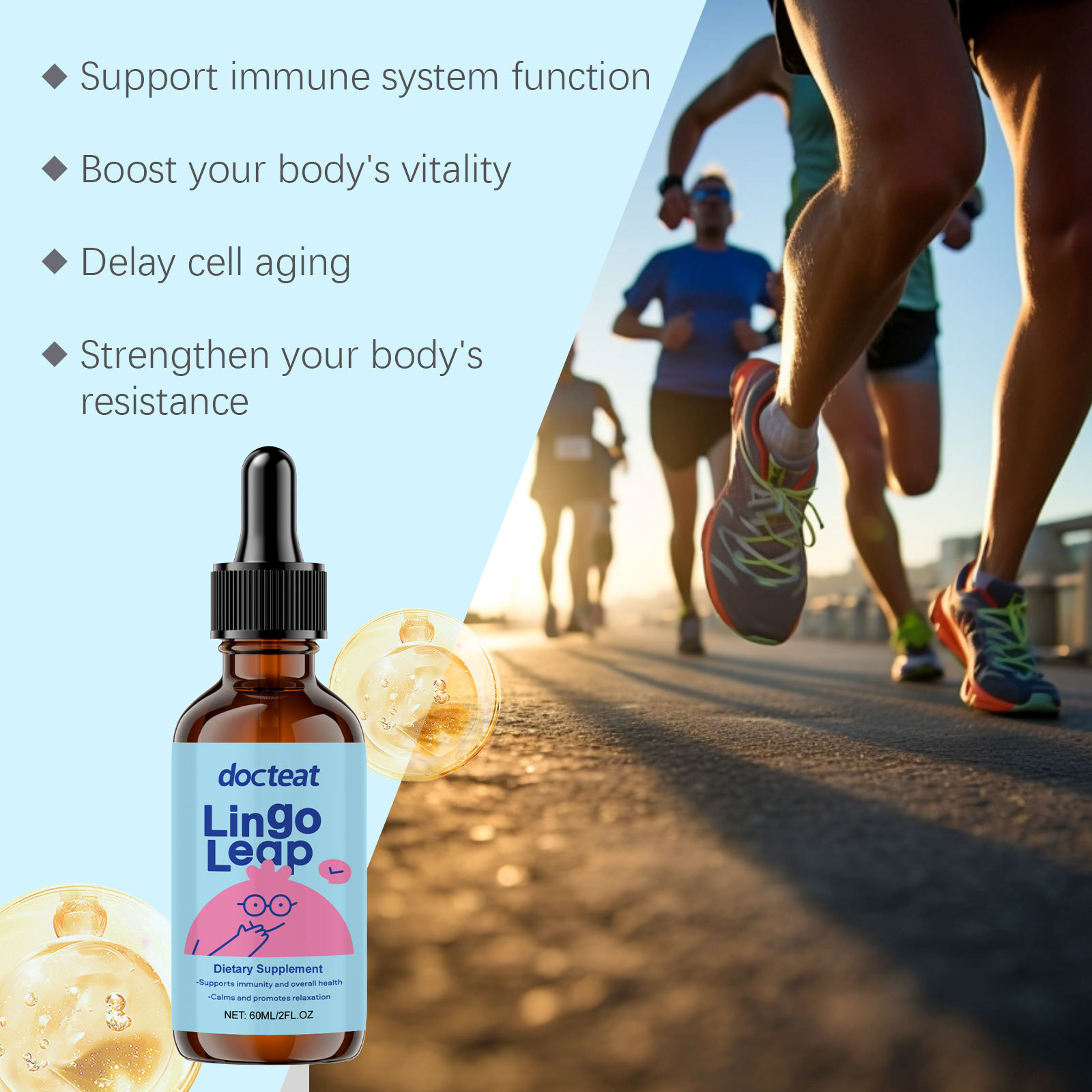 DOCTEAT Body Health Drops Impr - Nutrition In Fitness ulasan dan harga
