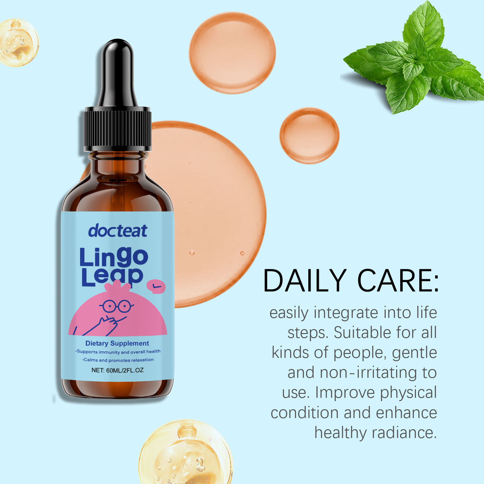 DOCTEAT Body Health Drops Impr - Nutrition In Fitness ulasan dan harga