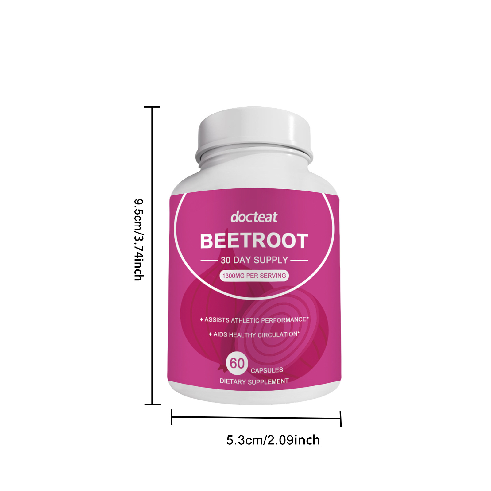 DOCTEAT Beetroot Women's Healt - Nutrition Fitness Supplements ulasan dan harga